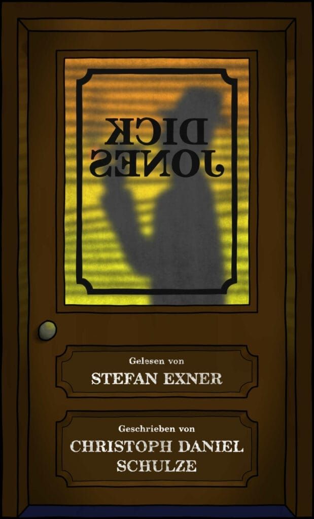 Der Detektiv mit Löchern – Bürotür. Gelesen von Stefan Exner, geschrieben von Christoph Daniel Schulze